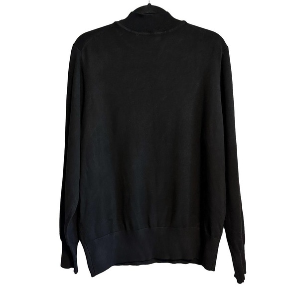 Wool City Classic Black Mock Neck Sweater NWT Size XXL - Picture 5 of 8